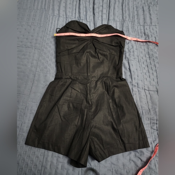 Hearts and Found curtsie playsuit set in black XS - Picture 4 of 13